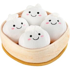 Dog Squeaky Toys, 5-Pack Interactive Dogs Toy, Stuffed Dog Chew Toys, Durable Plush Toy for Puppy, Small, Middle, Large Dogs