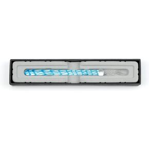 Herbin hb21714 Glass Pen, Helix, Sky Blue, Exclusive Box, French Traditional Brand Founded in 1670