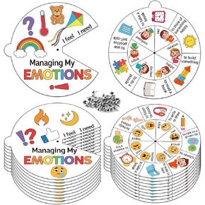 COcnny Back to School Craft- 24 Sets Color Your Own School Prayer Art Craft DIY Wheel Cards for Kids, Religious Bible Coloring Paper Craft Art for Sunday School Home Class Preschool Activities