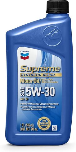 زيت محرك شيفرون سوبريم (220013533-3PK) 5W-30 - 5 كوارت (عبوة من 3 قطع) in Saudi Arabia