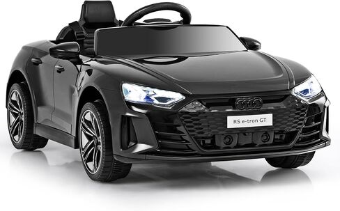 olakids Kids Ride On Car ، Audi RS E-Tron GT 12V سيارة كهربائية مع التحكم عن بعد ، لعبة الأطفال الصغار التي تعمل بالبطارية مع تعليق الربيع ، المصابيح الأمامية ، الموسيقى ، MP3 ، USB ، TF (أحمر) in Saudi Arabia