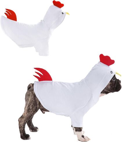 DELIFUR Dog Halloween Dalmatian Costume - Adorable Dog Hoodies for Medium Large Pet Cute Animal Clothes Cosplay Sweatshirt Spotted (Dalmatian, X-Large) in Saudi Arabia