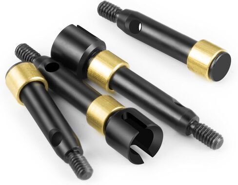 Steel 1144 الأمامية والخلفية CVD مهاوي محرك أقراص القيادة 3MM الأجزاء العمود الفقري ل 1/24 LOSI Micro-B RC عربات التي تجرها عربات التي تجرها عربات العربات (3 مم) in Kuwait
