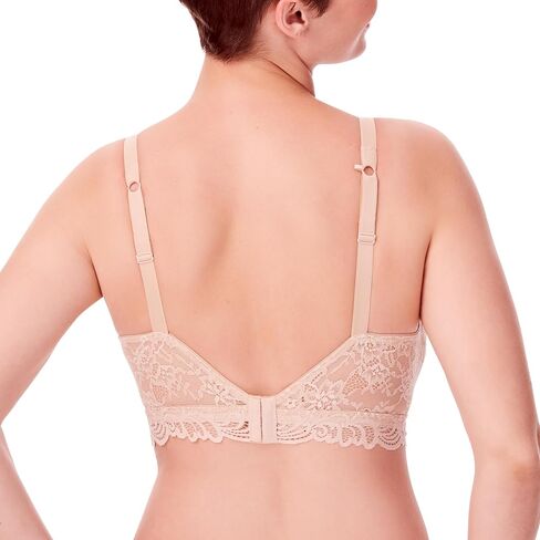 Bali Womens Lace Desire Wirefree Bra, M, Soft Blue Grey in Saudi Arabia