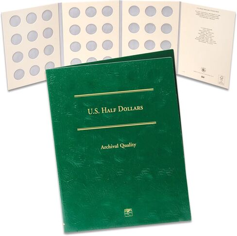Littleton Coin Company Blank Half Dollar Folder Coin Storage in Saudi Arabia