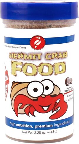 HBH Variety Bites Hermit Crab Food - Hermit Crabs Need A Nutritious Diet to Ensure Lively Behavior and Growth - Our Live Hermit Crab Food Contains Vitamin Enriched Ingredients (2.25 oz) in Kuwait