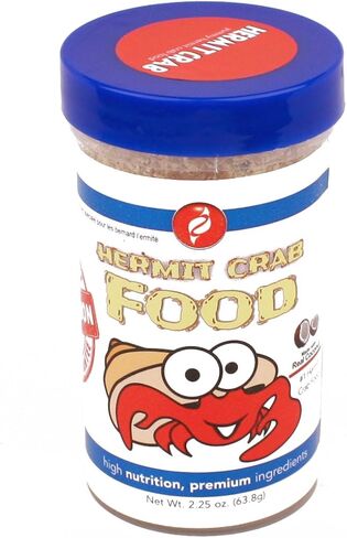 HBH Variety Bites Hermit Crab Food - Hermit Crabs Need A Nutritious Diet to Ensure Lively Behavior and Growth - Our Live Hermit Crab Food Contains Vitamin Enriched Ingredients (2.25 oz) in Kuwait
