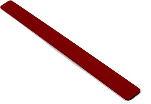 Anodized Aluminum Color Bracelet Blanks 1/2" x 6" x 0.05" Laser Engraving (Pack of 10) (Black) in Kuwait