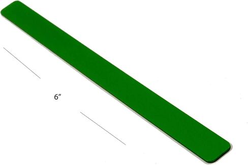 Anodized Aluminum Color Bracelet Blanks 1/2" x 6" x 0.05" Laser Engraving (Pack of 10) (Black) in Kuwait