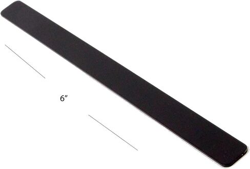 Anodized Aluminum Color Bracelet Blanks 1/2" x 6" x 0.05" Laser Engraving (Pack of 10) (Black) in Kuwait