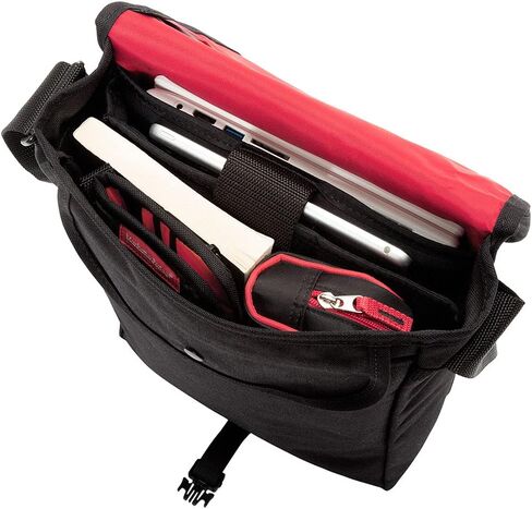 Manhattan Portage Laptop Bag Water-Resistant Crossbody Messenger with Built-in Laptop & Tablet Sleeve Fits 13 inch Device in Saudi Arabia