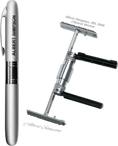 Heri Metal Two-Sided Stamp with Free Engraving - Black in Saudi Arabia