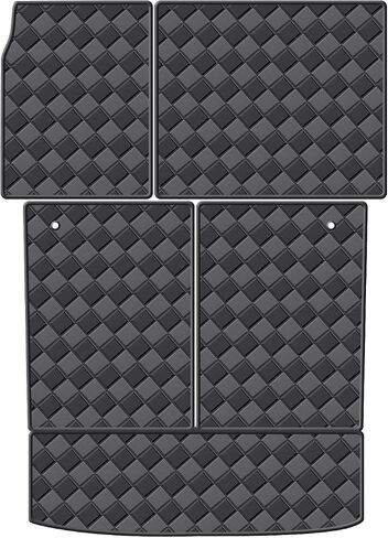 Cargo Mat & Backrest Mats for 2018-2024 Volvo XC60 Accessories, All Weather Waterproof Rear Cargo Liner Rear Trunk Liner Back Seat Cover Protector in Saudi Arabia