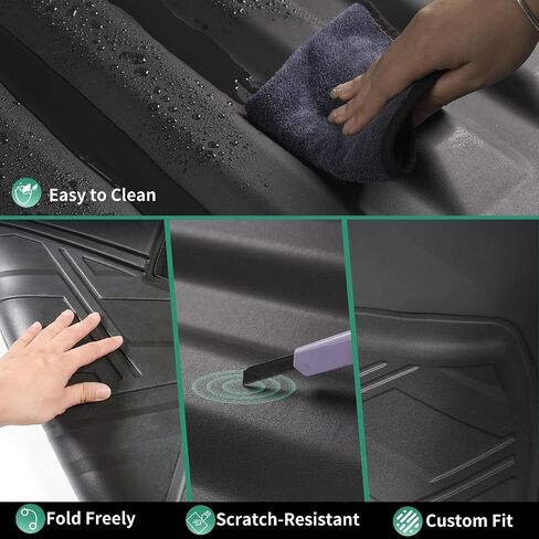 Original 2022-2024 I4 Cargo Liner for BMW I4 All Models- Custom Fit Heavy Duty TPE Trunk Mat - All Weather 100% Protection Liner 3D Shaped Laser Measured Cargo Mat Accessories for BMW I4 2022-2024 in Saudi Arabia