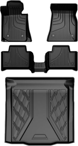 Original 2022-2024 I4 Cargo Liner for BMW I4 All Models- Custom Fit Heavy Duty TPE Trunk Mat - All Weather 100% Protection Liner 3D Shaped Laser Measured Cargo Mat Accessories for BMW I4 2022-2024 in Saudi Arabia