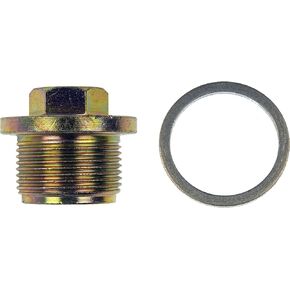 Dorman 090-163 Oil Drain Plug Standard M26-1.50, Head Size 17Mm Compatible with Select Audi / Mercedes-Benz / Volkswagen Models, 5 Pack
