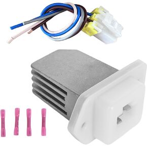 AC Blower Motor Resistor HVAC Heater 973-581 Compatible with 1997-2017 INFINIFTI G20 I30 Q45 QX4 QX60/1996-2017 Nissan Maxima Pathfinder Rogue Sentra NV1500 NV2500 NV3500 Repalce#277614BA0A