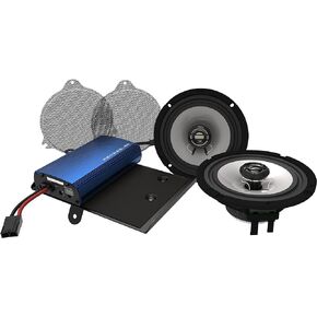 Hogtunes G4 RG KIT-RM with 225 Watt Amplifier and 6.5" Front Speaker Kit for 2014-Current Harley-Davidson Road Glide