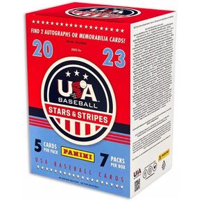 2023 Panini USA Stars & Stripes Baseball Blaster Box