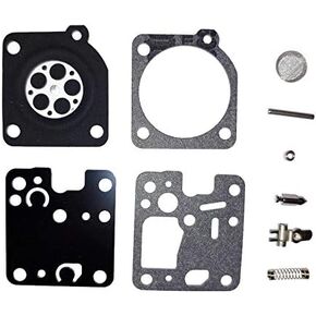 Carburetor Carb Repair Rebuild Kit for Echo GT200 GT201 SRM200 SRM201 SRM230 SRM231 HC-160 HC-180 HC-200 ES-230 ES-231 Trimmers Replacement for Zama RB-107