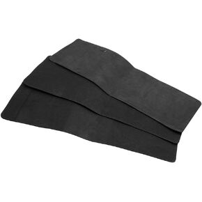 uxcell 3 Pcs Black Foam Adhesive Anti-Vibration License Plate Pads Mats for Car