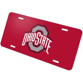 The Ohio State University Primary Logo Novelty Metal Vanity Tag License Plate