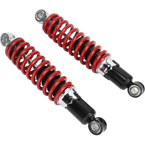 1 Pair Suspension Damper, Motorcycle 250mm Suspension Damper for 50cc‑125cc Dirt Pit Bike ATV Go Kart