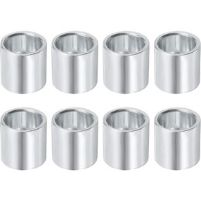 uxcell 8 Pcs Wheel Spacers, Inline Skate Axle Spacer Screw Replacement, Roller Skate Replacement Accessories