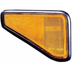 For Honda Element Side Marker Light Assembly 2003 04 05 06 07 2008 Driver and Passenger Side | Pair | Black Housing | EX/LX Model | HO2550125 | HO2551125 | 33851-SCV-A11ZB