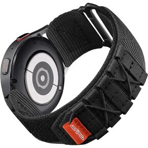 20mm Band Compatible with Samsung Galaxy Watch 7/6/5/4 44mm 40mm/6 Classic 47mm 43mm/5 Pro/4 Classic/3 41mm, Military Rugged Nylon Sport Strap