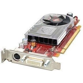 ATI Radeon HD 3450 256MB DDR2 PCI Express (PCI-E) DMS-59 Low Profile Video Card w/TV-Out & DMS-59 Cable