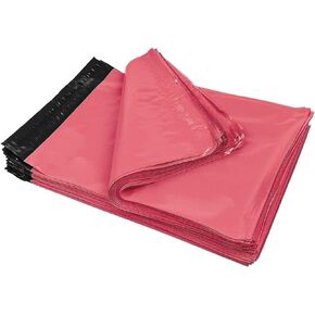 iMBAPrice 100 - New 10x13 (HOT Pink) Color Poly Mailers Envelopes Bags (Total 100 Bags)