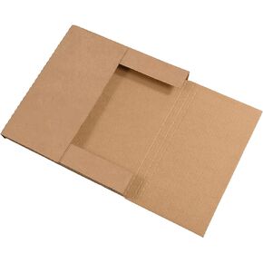 BOX USA Flat Mailer Shipping Boxes 18"L x 12"W x 2"H Large 50-Pack | Corrugated Cardboard Box for Small or Large Business Packaging, Mailing, and Storage