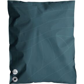 Impack Biodegradable Mailers - 14.5x19" 25 Pack - Tamper-Evident & Self-Sealing Shipping Envelopes for Small Businesses - Printed, Waterproof Mailing Bags - Tear & Puncture-Proof - Space Blue Leaf