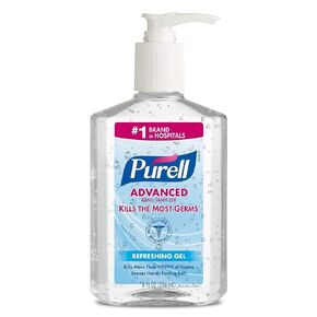Advanced Hand Sanitizer Gel, Original, 8-oz. Pump