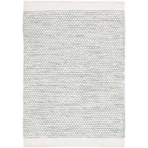 SAFAVIEH Natura Collection Runner Rug - 2'3" x 8', Light Blue & Ivory, Handmade Wool, Ideal for High Traffic Areas in Living Room, Bedroom (NAT776L)