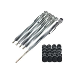20-120 Psi Car Tire Pressure Gauge Pack of 5. Heavy Duty Tire Pressure Gauge for Car, Bike, Truck, Golf Cart, Semi, 18 Wheeler.
