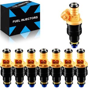 0280150943 Fuel Injectors F150 F250 F350 E150 4.6L 5.0L 5.4L 5.8L Expedition Excursion Crown Victoria Bronco For:-Mustang For:-Lincoln Navigator Town Car 89-05 (set of 8)