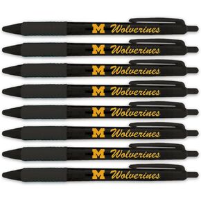 University of Michigan Wolverines Translucent 8 Pen Set 2510