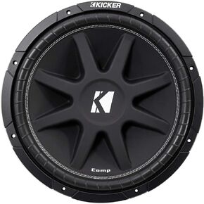 KICKER Comp 15-inch (38cm) Subwoofer, 4-Ohm, RoHS Compliant