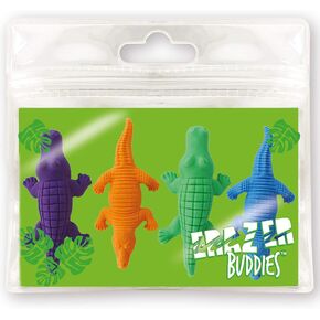 Deluxebase Erazer Buddies - Alligator from Rubber Eraser Stationary Set for School. Novelty and Cute Erasers for School and Office Desk Accessories. Great Alligator School Supplies and Party Favors. in Kuwait