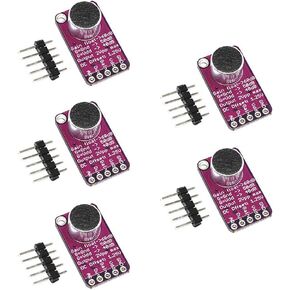 5pcs MAX9814 Electret Microphone Amplifier with Auto Gain Control for Arduino