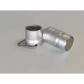 Portable Key,Magnetic Keychain,Peg Stop Lock Magnet Tool in Silver