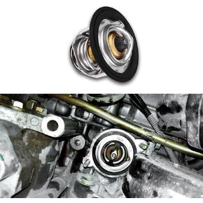 Automotive Replacement Engine Thermostat, Engine Coolant Thermostat, High Performance Thermostat Compatible with Honda Civic CRV CRZ Insight Odyssey, Replaces# 19301-PAA-306, 19301-PLC-315