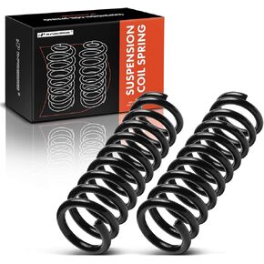 A-Premium 2Pcs Front Suspension Coil Spring Set Compatible with Nissan Frontier 2005-2019, Pathfinder 2005-2012, Xterra 2005-2015 & Suzuki Equator 2009-2012, RWD, Replace# 54010EA001, 54010EA04B