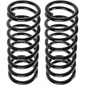 A-Premium 2Pcs Rear Suspension Coil Spring Set Compatible with Honda Accord 2003 2004 2005 2006 2007, Driver and Passenger Side, Replace# 52441SDAA03