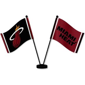 Miami Heat Desk and Table Top Flags