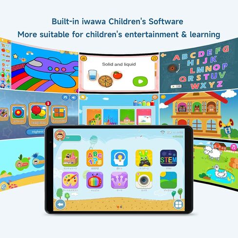 ALLDOCUBE iPlay50 Mini Lite Android 13 Tablet Widevine L1 8GB RAM 64GB ROM 8 بوصة تابلت 1280x800 IPS GMS معتمد للبالغين والأطفال مع تطبيق IWAWA المثبت مسبقًا in Kuwait