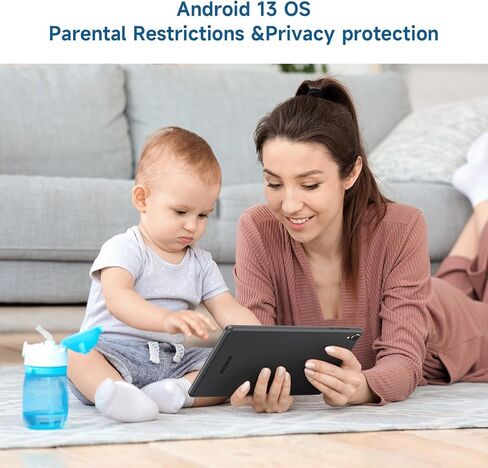 ALLDOCUBE iPlay50 Mini Lite Android 13 Tablet Widevine L1 8GB RAM 64GB ROM 8 بوصة تابلت 1280x800 IPS GMS معتمد للبالغين والأطفال مع تطبيق IWAWA المثبت مسبقًا in Kuwait