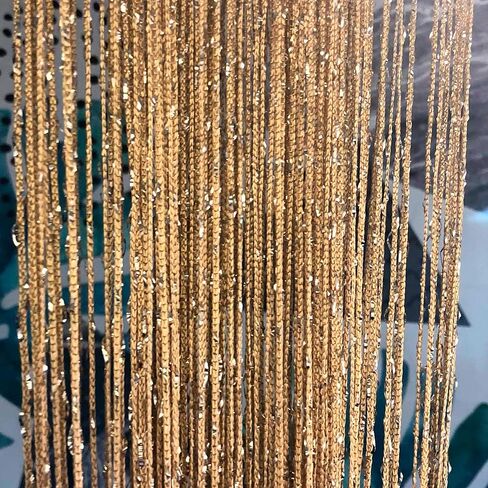 ستائر مطرزة مقاس 99 × 79 بوصة، عبوتان - ديكور هيبي للمداخل والخزائن ومقسمات الغرف - ديكورات المنزل بوهو in Kuwait